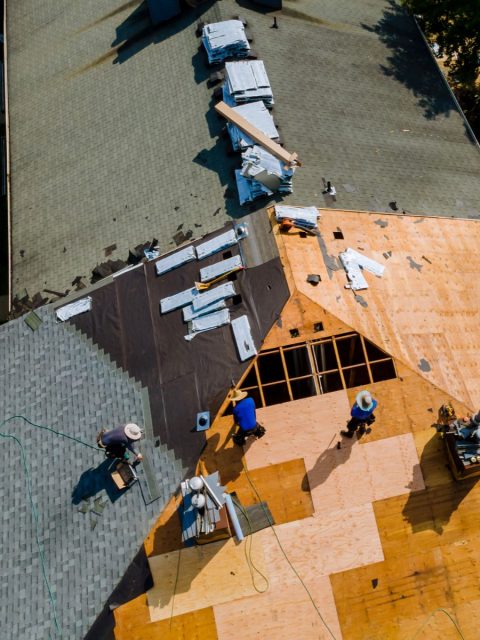 Roofing services by OAX Construction